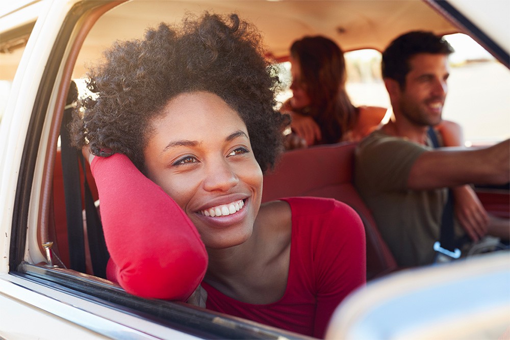 Happy women in car on road trip. Photo ID 99965013 © Monkey Business Images | Dreamstime.com